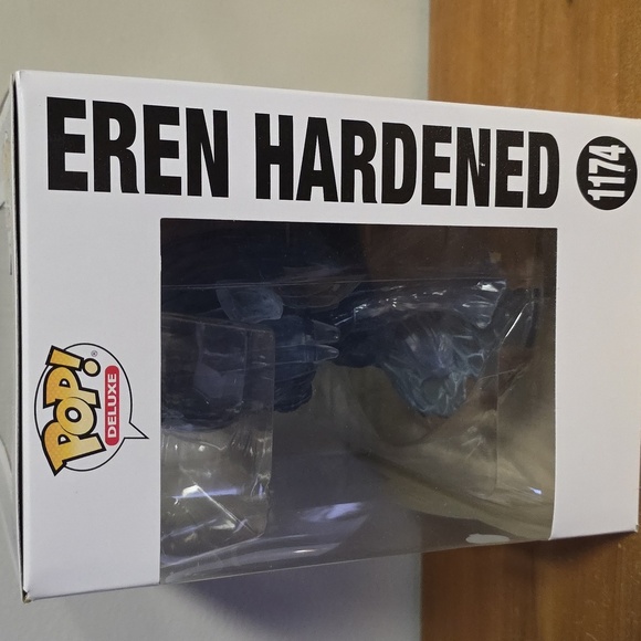 Funko Pop Deluxe Eren Hardened Blue Vinyl Figure - Picture 2 of 6